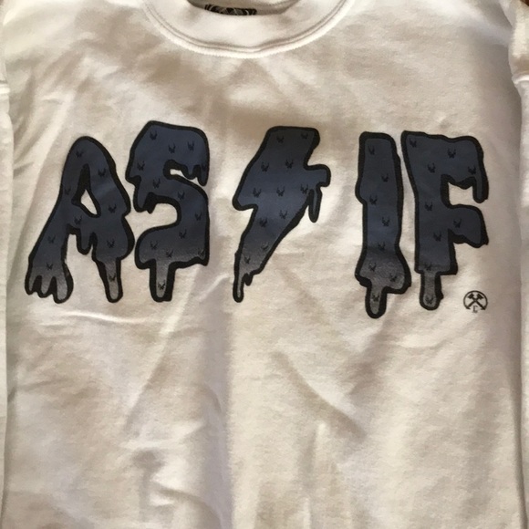 “As If” sweatshirt - Picture 2 of 3